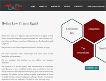 Tablet Screenshot of helmylaw.com